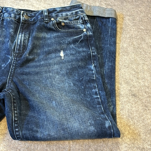 Harley-Davidson Cuffed and Cropped Jeans. Size 29. - Picture 7 of 15